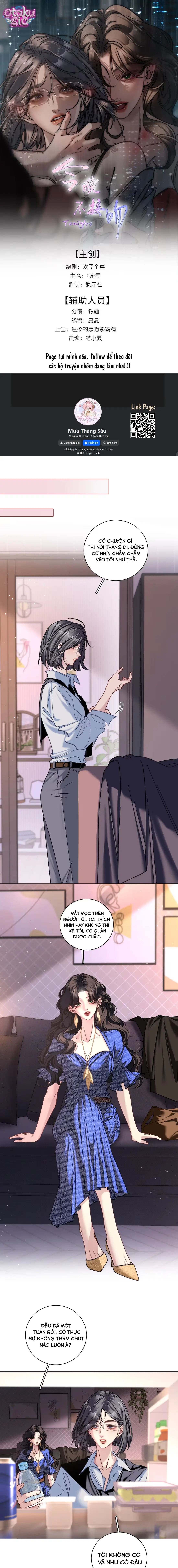 Đêm Nay Chẳng Muốn Hôn - Chap 8 - Trang 1