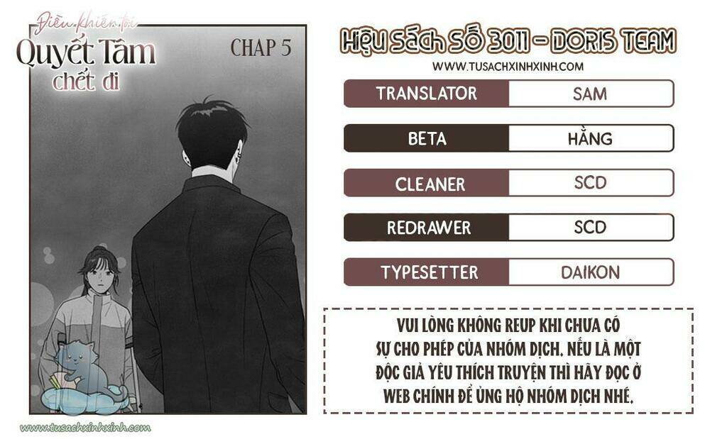 Điều Khiến Tôi Quyết Tâm Chết Đi - Chap 5 - Trang 1