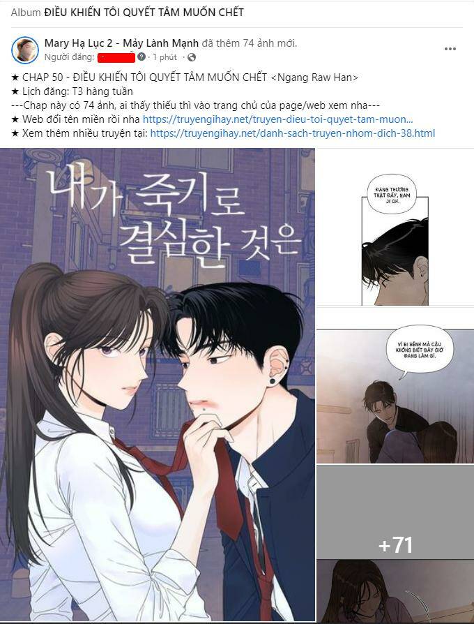 Điều Khiến Tôi Quyết Tâm Chết Đi - Chap 50.1 - Trang 16