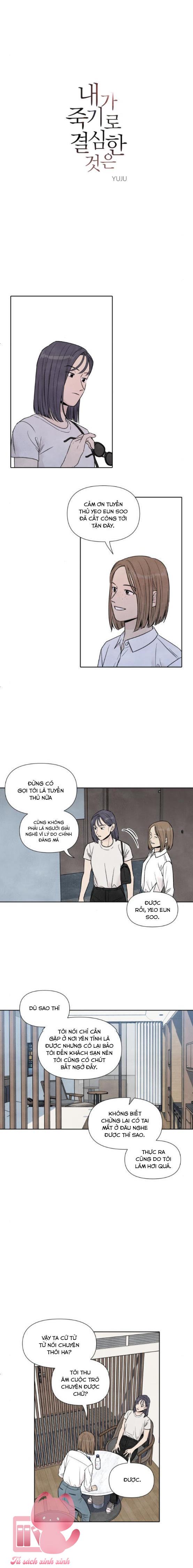 Điều Khiến Tôi Quyết Tâm Chết Đi - Chap 54 - Trang 1