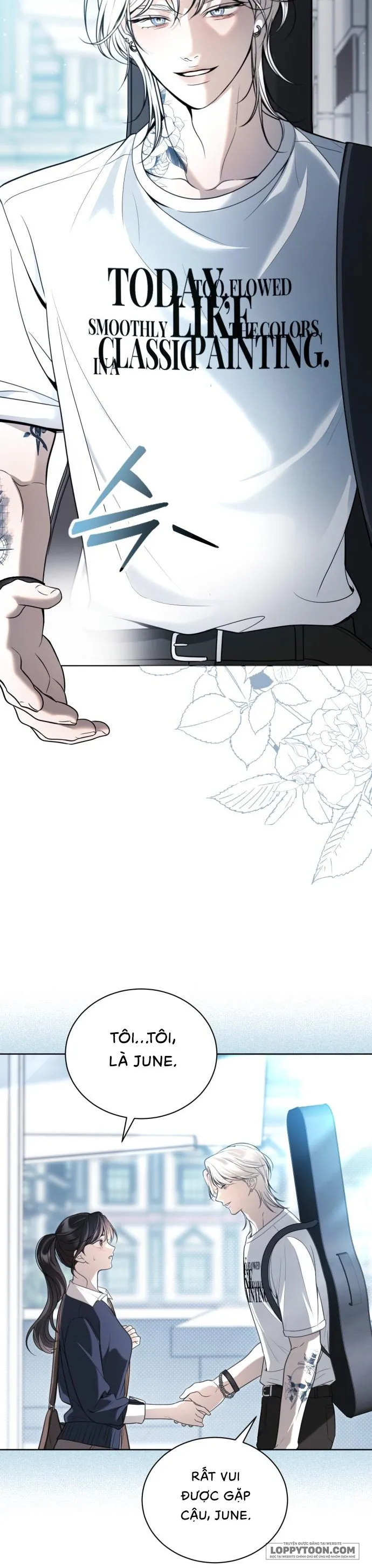 Đôi Mắt Xanh Nhạt - Chap 2 - Trang 4