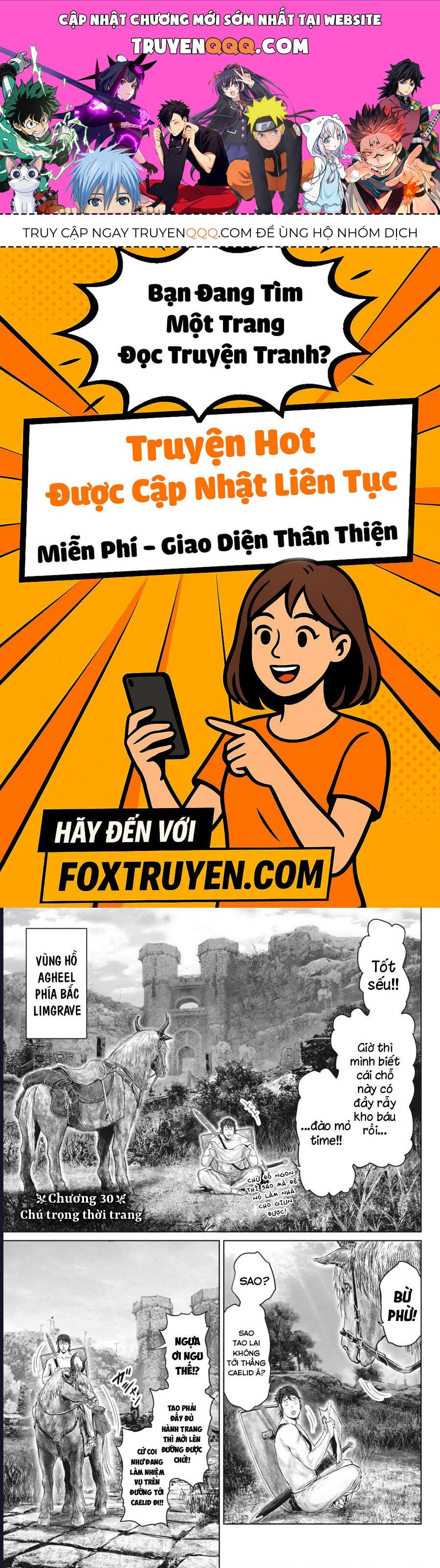 ELDEN RING: Đường đến với cây Erdtree. - Chap 30 - Trang 1