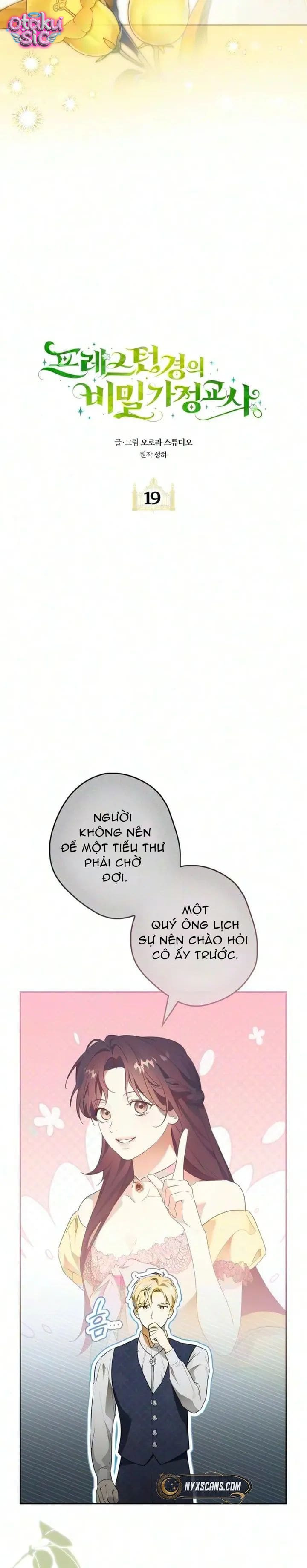 Gia sư bí mật của ngài Preston - Chap 19 - Trang 3