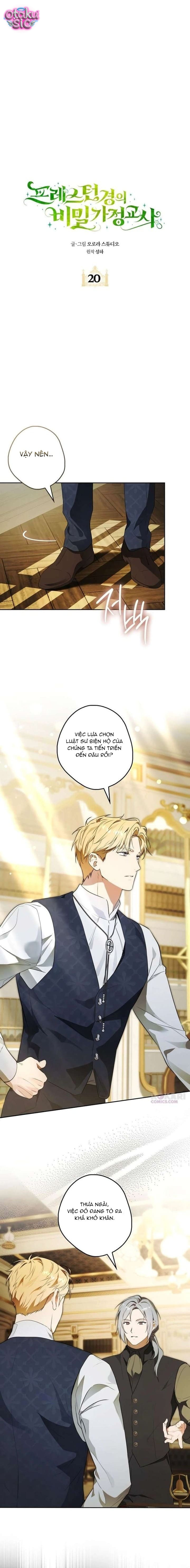 Gia sư bí mật của ngài Preston - Chap 20 - Trang 1
