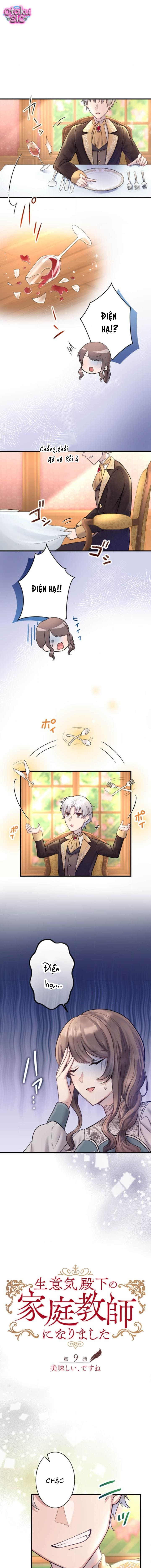 Gia sư của hoàng tử bất hảo - Chap 9 - Trang 1