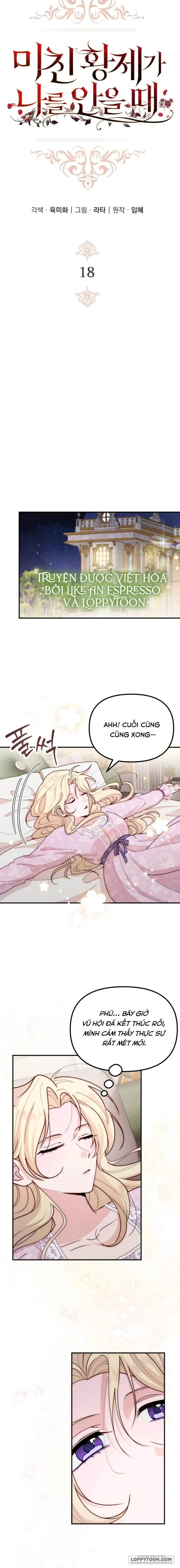 Hoàng Đế Điên Cuồng Ôm Lấy Tôi - Chap 18 - Trang 3