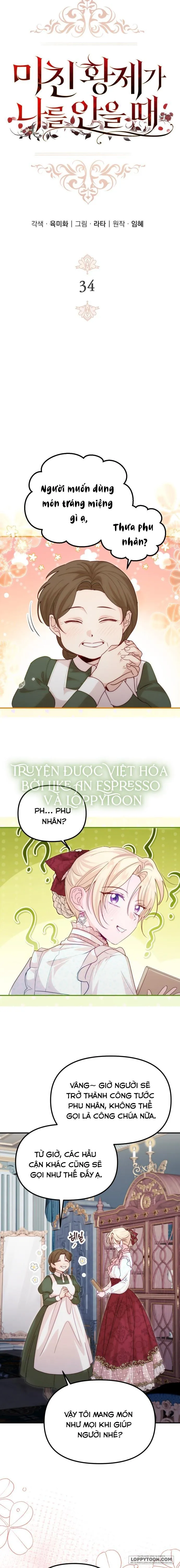 Hoàng Đế Điên Cuồng Ôm Lấy Tôi - Chap 34 - Trang 9