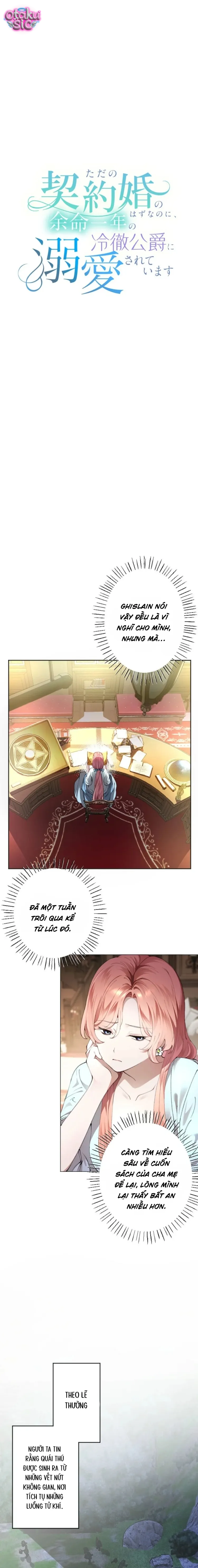 Hôn Nhân Hợp Đồng Với Công Tước Đoản Mệnh. - Chap 11 - Trang 2