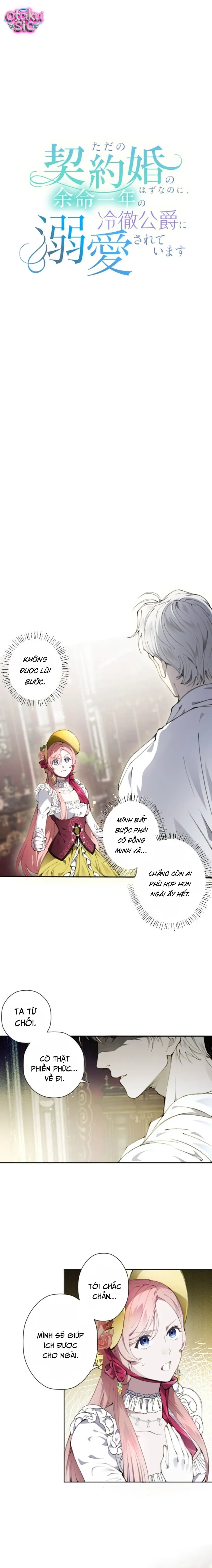 Hôn Nhân Hợp Đồng Với Công Tước Đoản Mệnh. - Chap 4 - Trang 3