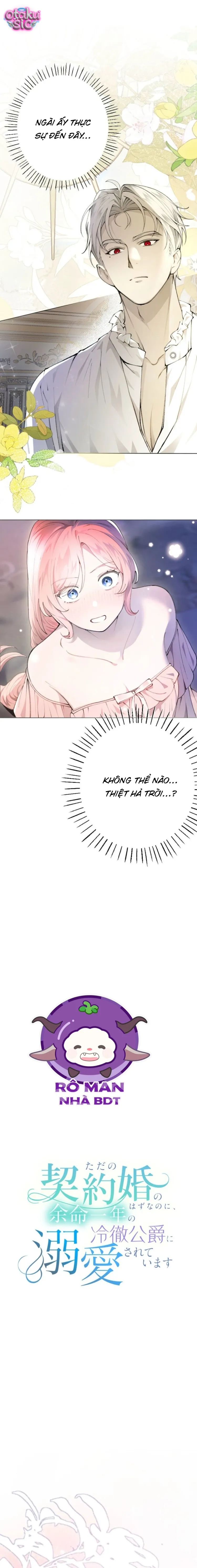 Hôn Nhân Hợp Đồng Với Công Tước Đoản Mệnh. - Chap 9 - Trang 1