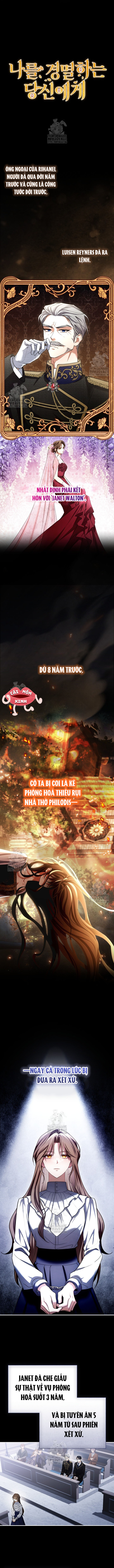 Hôn Phu À, Ta Biết Chàng Ghét Ta - Chap 1 - Trang 3