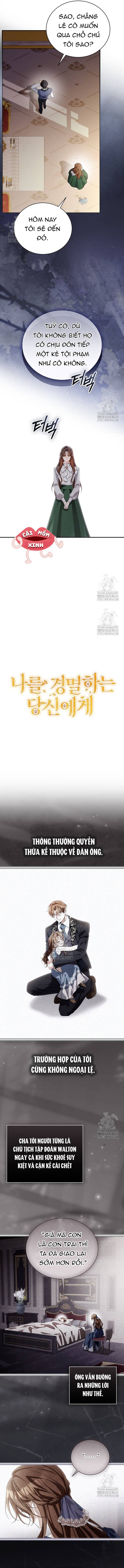 Hôn Phu À, Ta Biết Chàng Ghét Ta - Chap 2 - Trang 6