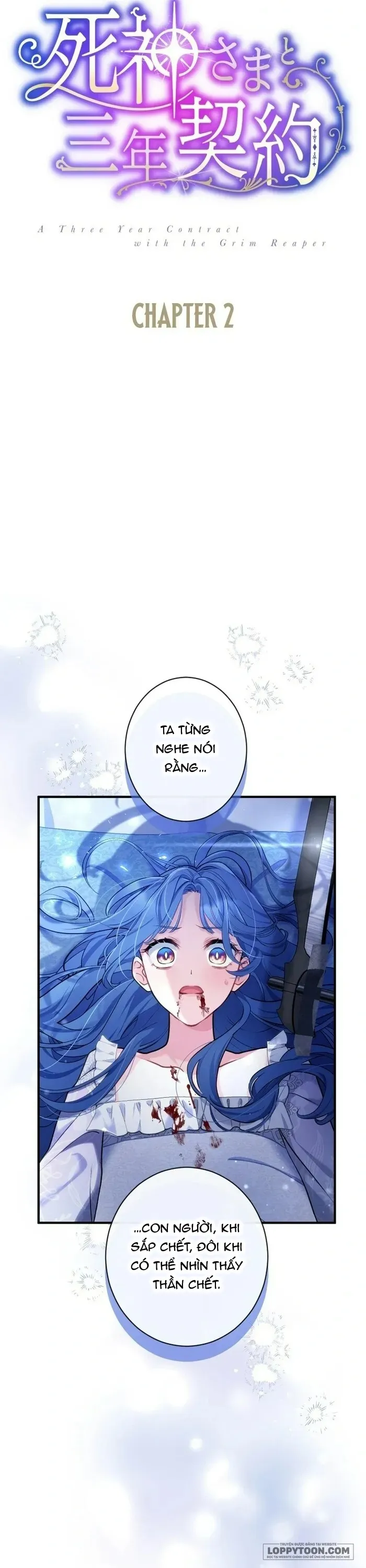 Hợp Đồng Ba Năm Với Tử Thần - Chap 2 - Trang 3