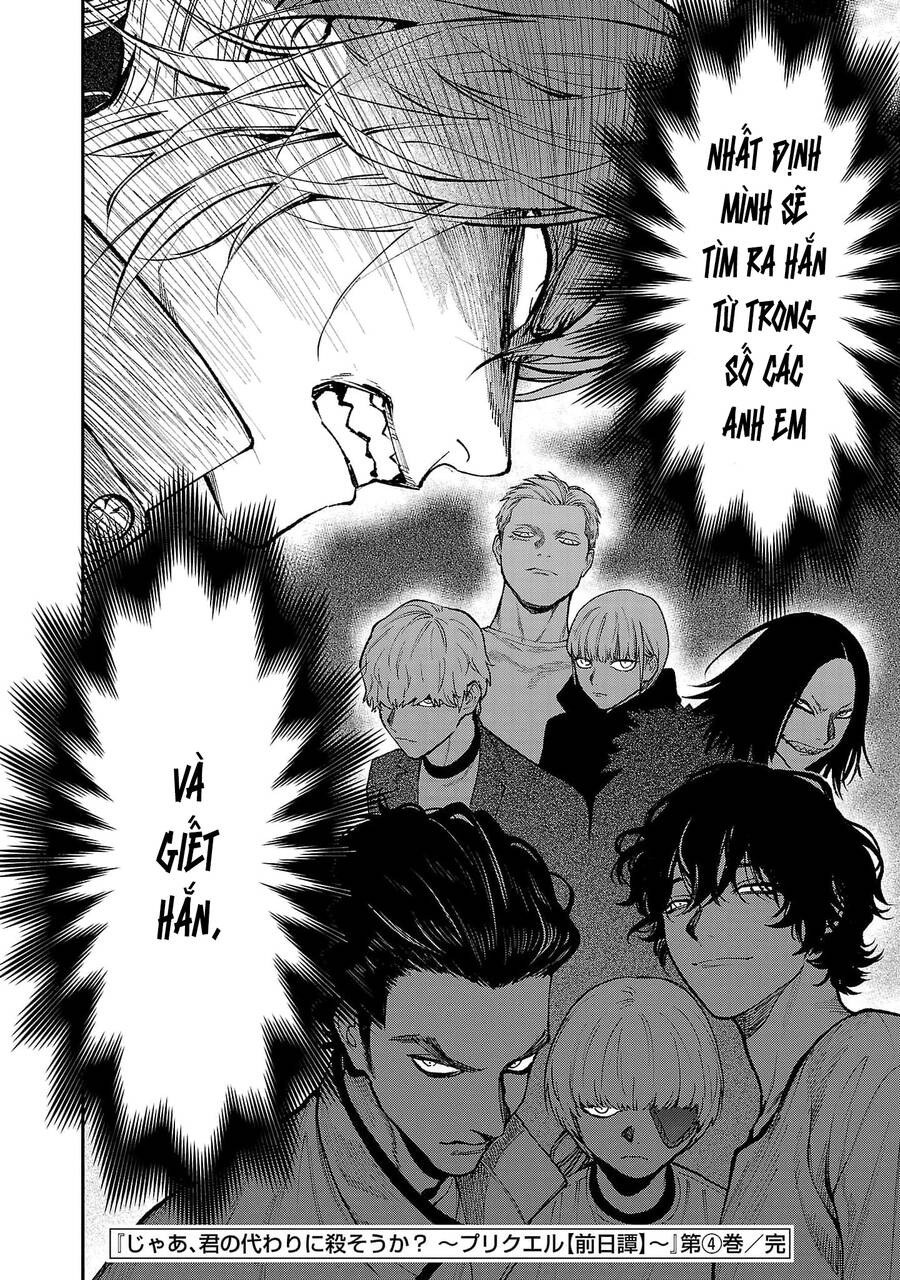 Jaa Kimi No Kawari Ni Korosou Ka ~ Prequel (Tiền truyện) - Chap 27 - Trang 26
