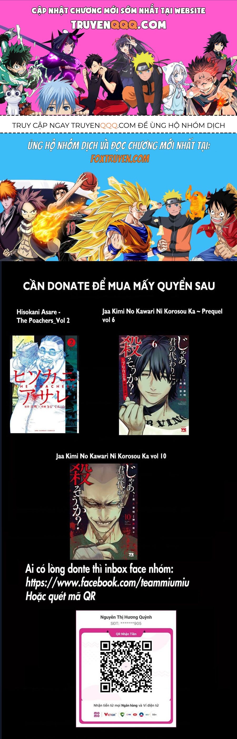 Jaa Kimi No Kawari Ni Korosou Ka ~ Prequel (Tiền truyện) - Chap 40 - Trang 1