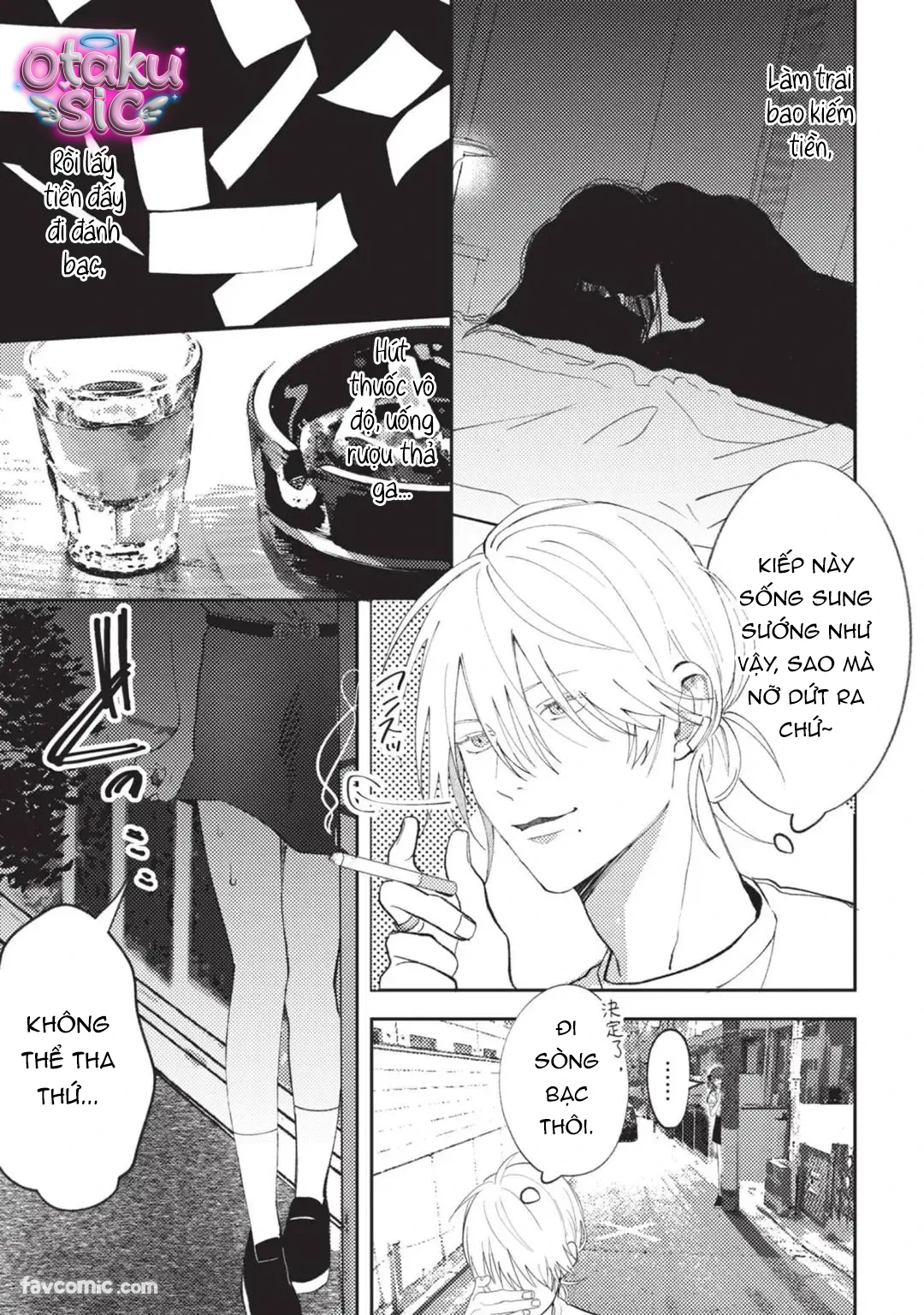 Kẻ cặn bã tái sinh thành omega - Chap 1 - Trang 8