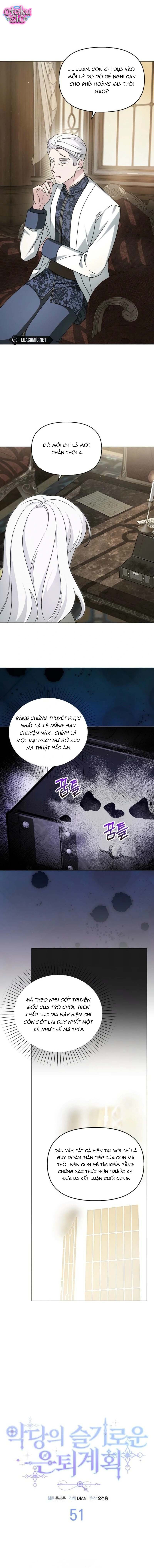 Kế Hoạch Nghỉ Hưu Của Nhân Vật Phản Diện - Chap 51 - Trang 7