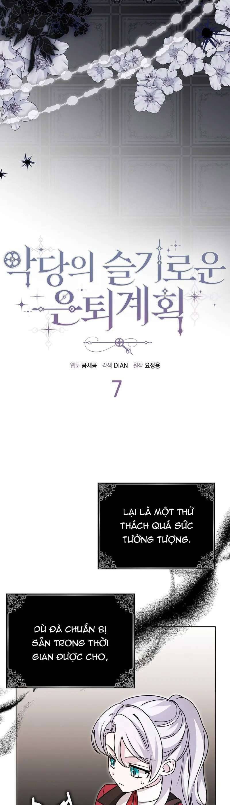 Kế Hoạch Nghỉ Hưu Của Nhân Vật Phản Diện - Chap 7 - Trang 11