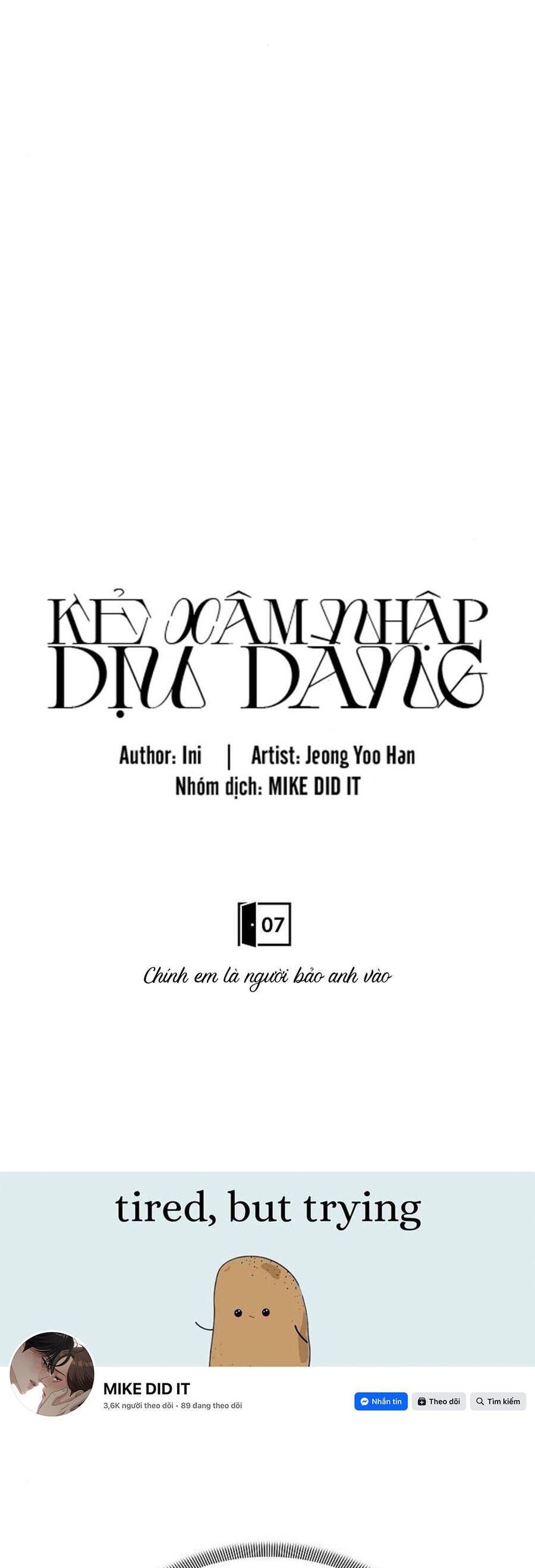 Kẻ Xâm Nhập Dịu Dàng - Chap 7 - Trang 6