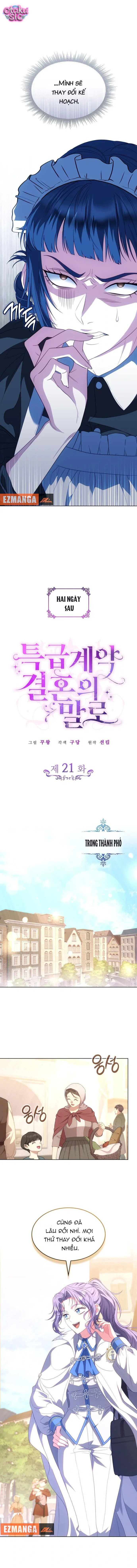 Kết cục của cuộc hôn nhân hợp đồng đặc biệt - Chap 21 - Trang 4