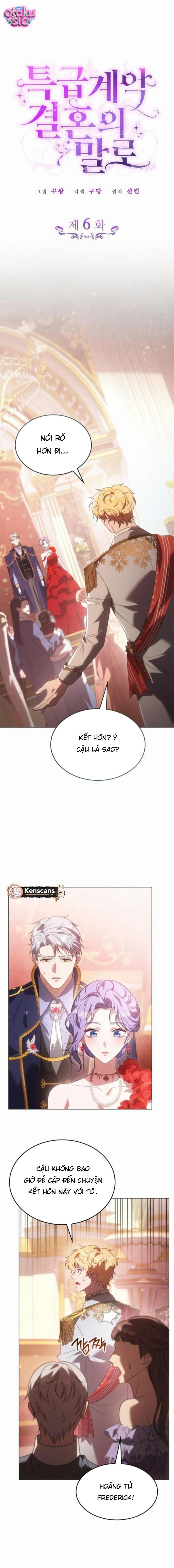 Kết cục của cuộc hôn nhân hợp đồng đặc biệt - Chap 6 - Trang 4