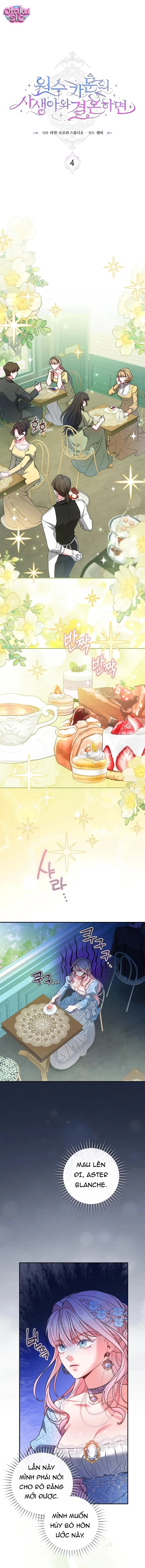 Kết Hôn Với Đứa Con Riêng Của Gia Tộc Kẻ Thù - Chap 4 - Trang 1