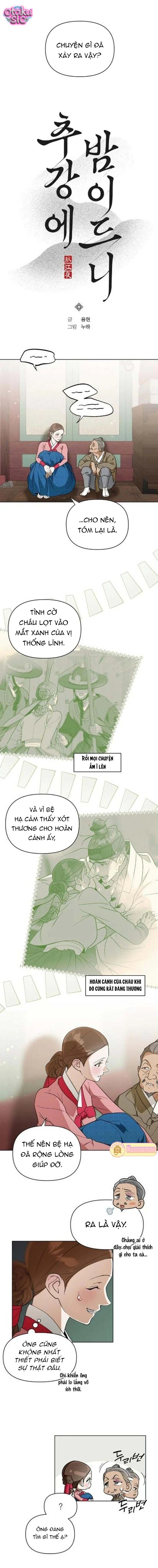 Khi màn đêm xuống bên sông thu - Chap 14 - Trang 4