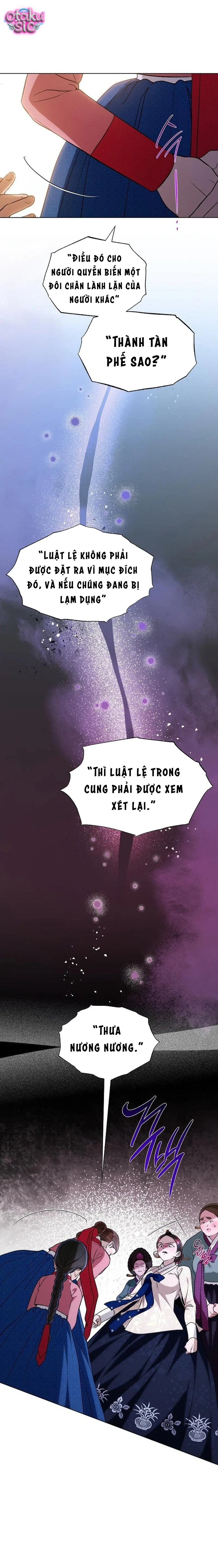 Khi màn đêm xuống bên sông thu - Chap 35 - Trang 9