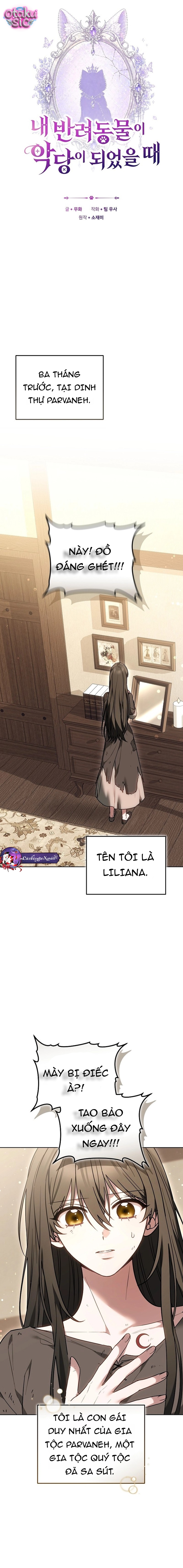 Khi Thú Cưng Của Tôi Trở Thành Kẻ Phản Diện - Chap 1 - Trang 9