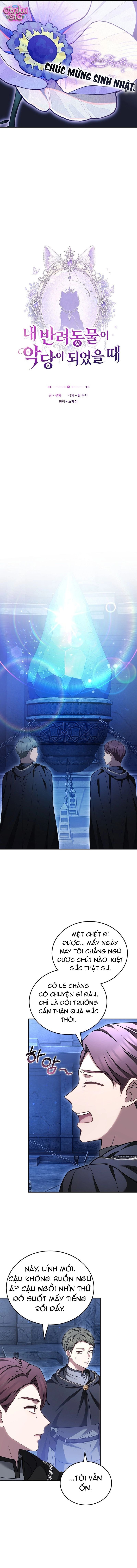 Khi Thú Cưng Của Tôi Trở Thành Kẻ Phản Diện - Chap 16 - Trang 5
