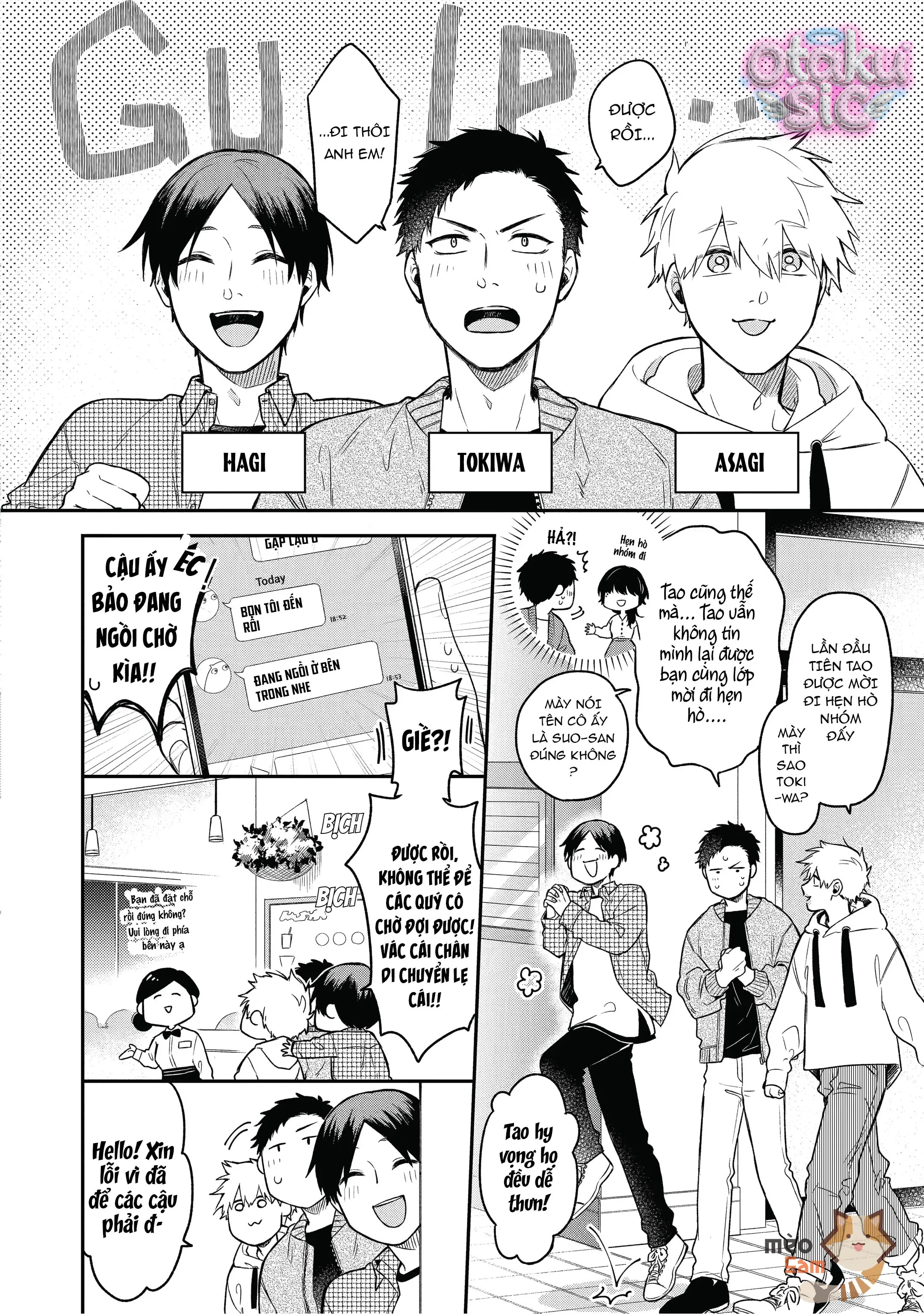 Khi trai đẹp hẹn hò - Chap 1 - Trang 2
