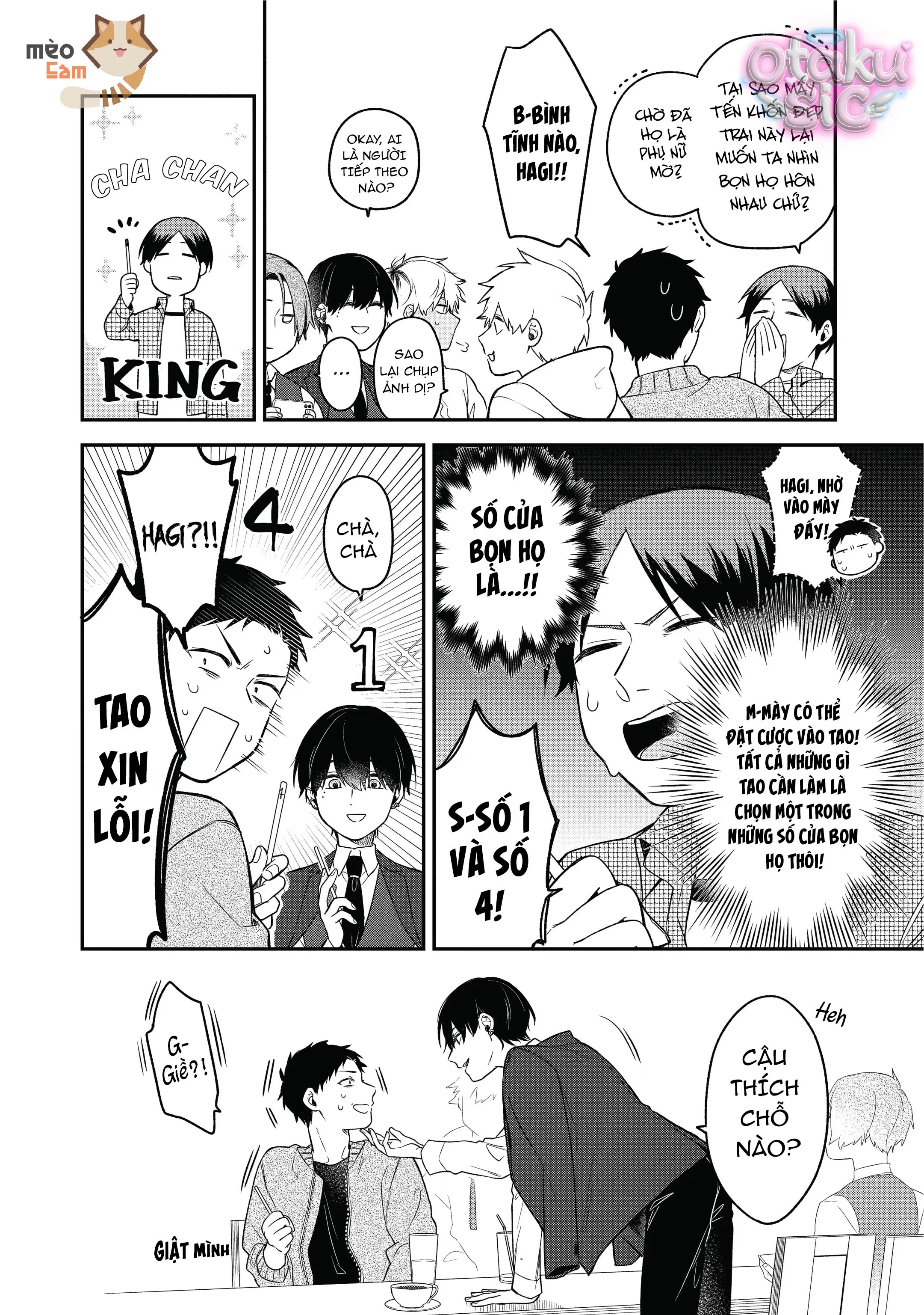 Khi trai đẹp hẹn hò - Chap 1 - Trang 8