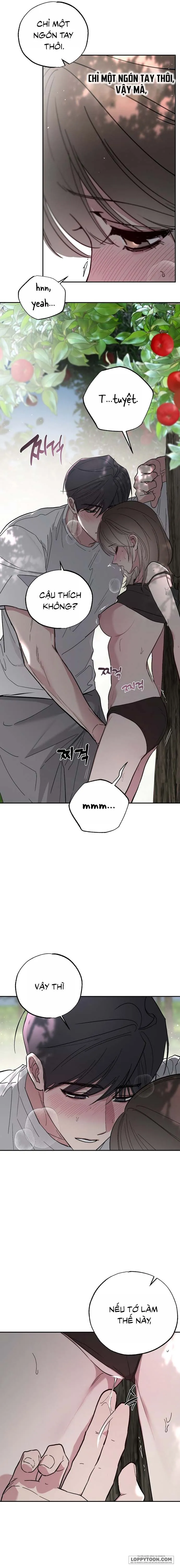 [KHÔNG CHE] Ẩn Tình Nơi Vườn Cây Ăn Quả - Chap 5 - Trang 16