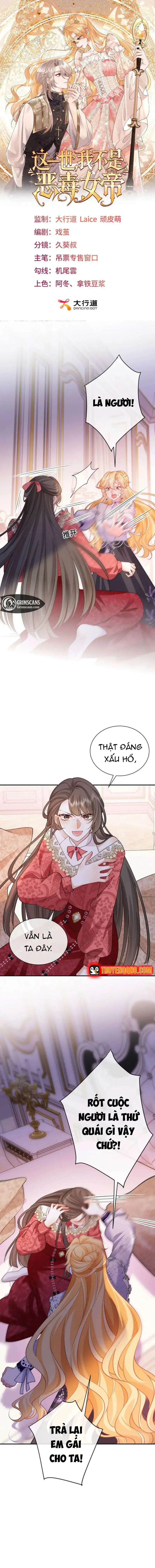 Kiếp Này, Ta Bỏ Vai Nữ Hoàng Phản Diện - Chap 32 - Trang 3