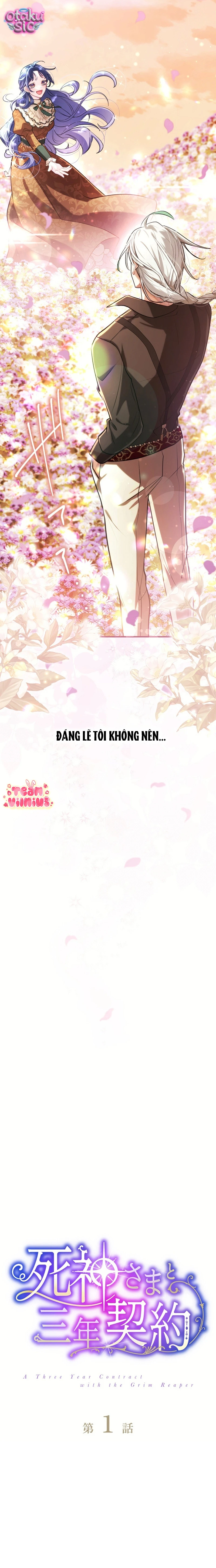 Ký Khế Ước 3 Năm Với Thần Chết - Chap 1 - Trang 5