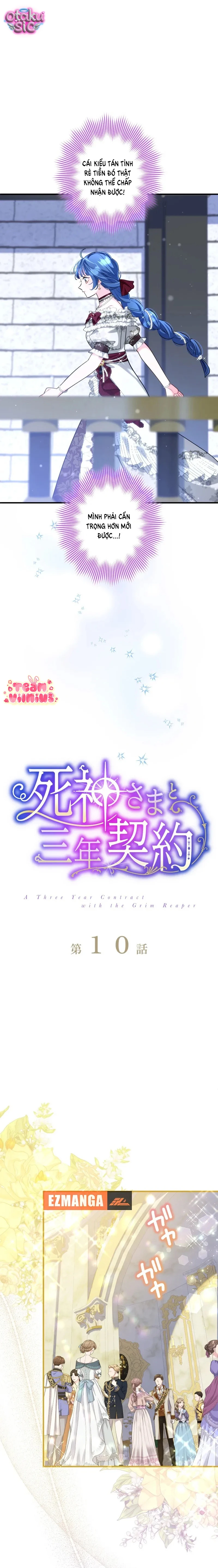 Ký Khế Ước 3 Năm Với Thần Chết - Chap 10 - Trang 10