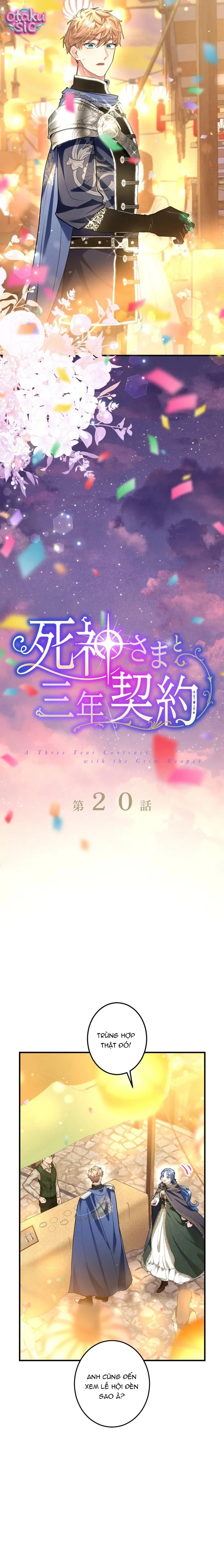 Ký Khế Ước 3 Năm Với Thần Chết - Chap 20 - Trang 3