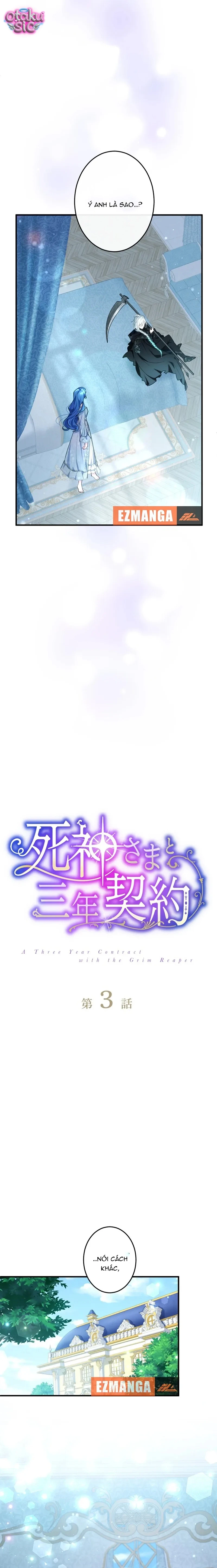 Ký Khế Ước 3 Năm Với Thần Chết - Chap 3 - Trang 7