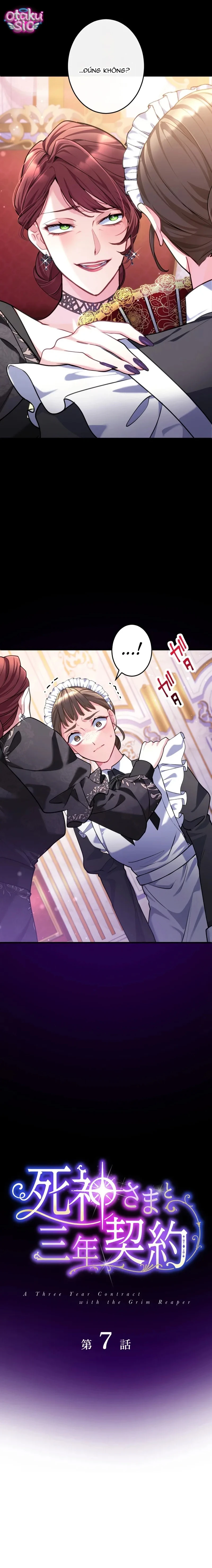 Ký Khế Ước 3 Năm Với Thần Chết - Chap 7 - Trang 3