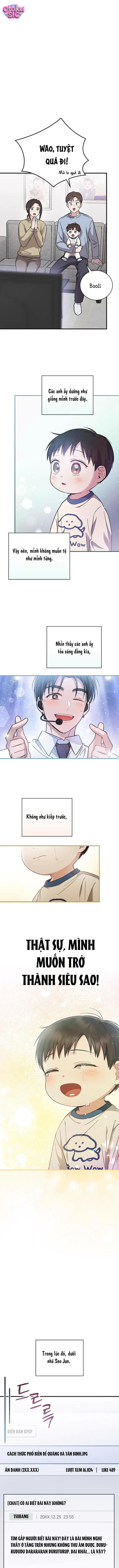Làm Siêu Sao Từ 0 Tuổi - Chap 14 - Trang 7