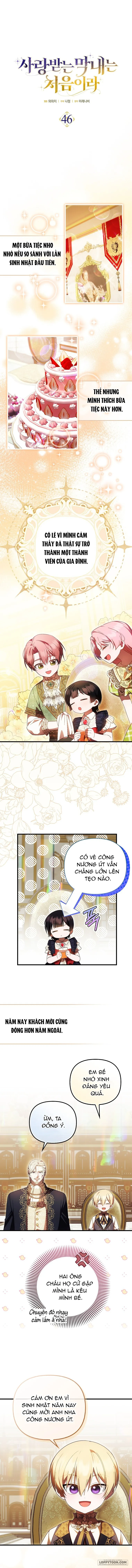 Lần Đầu Bé Út Được Yêu Thương - Chap 46 - Trang 1