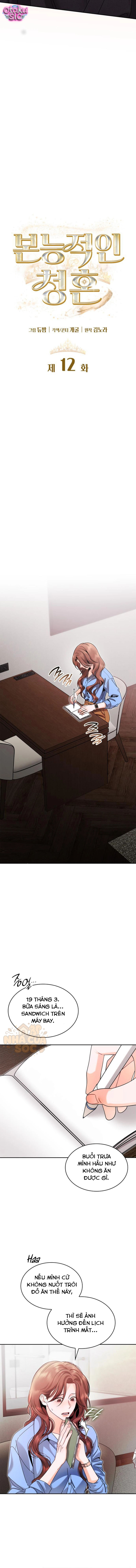 Lời cầu hôn từ bản năng - Chap 12 - Trang 4