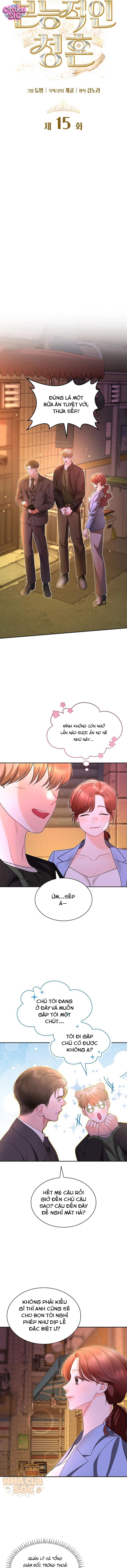 Lời cầu hôn từ bản năng - Chap 15 - Trang 4