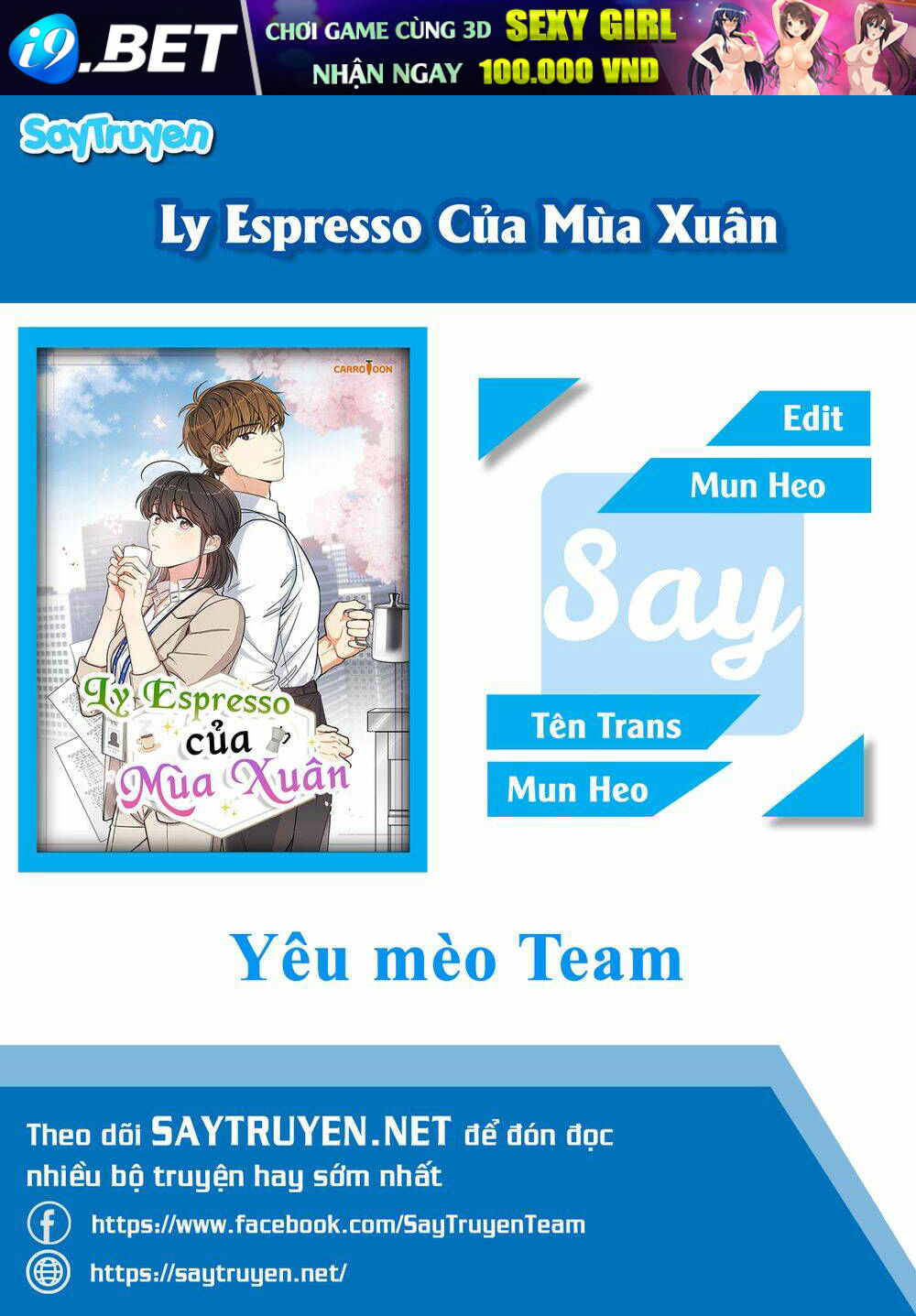 Ly Espresso Của Mùa Xuân - Chap 3 - Trang 1