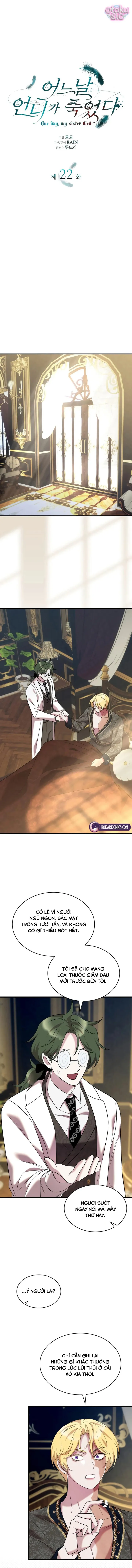 Một ngày nọ, chị gái tôi qua đời - Chap 22 - Trang 1