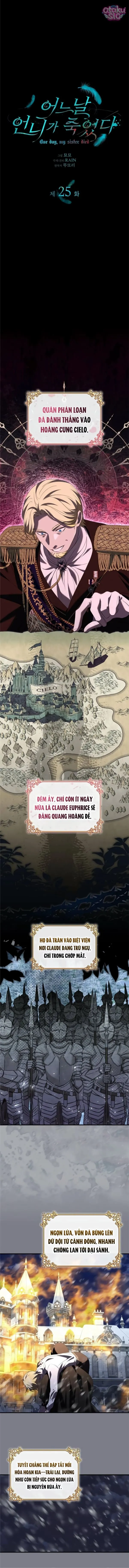 Một ngày nọ, chị gái tôi qua đời - Chap 25 - Trang 1
