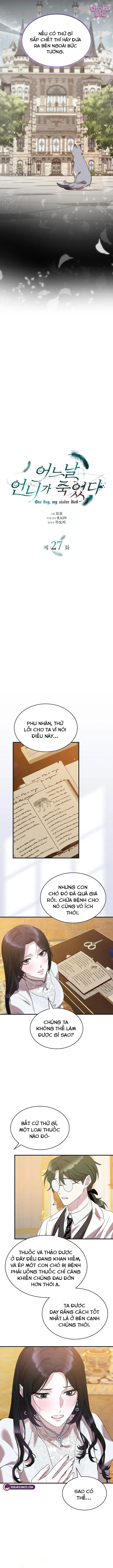 Một ngày nọ, chị gái tôi qua đời - Chap 27 - Trang 2