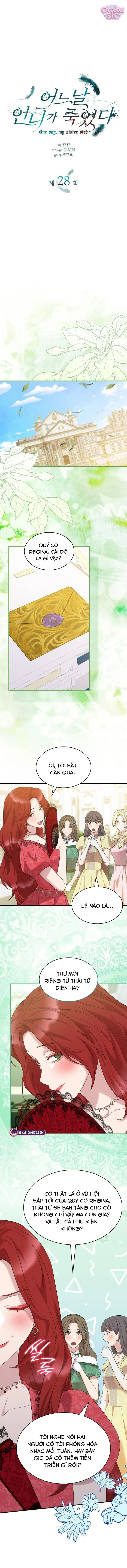 Một ngày nọ, chị gái tôi qua đời - Chap 28 - Trang 1