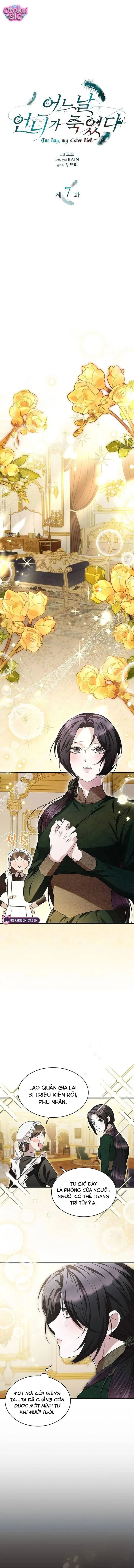 Một ngày nọ, chị gái tôi qua đời - Chap 7 - Trang 1