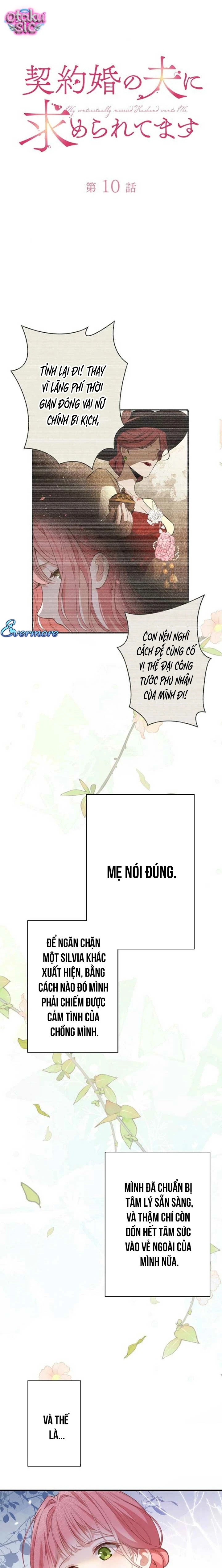 Người Chồng Trên Danh Nghĩa Thèm Muốn Tôi - Chap 10 - Trang 1